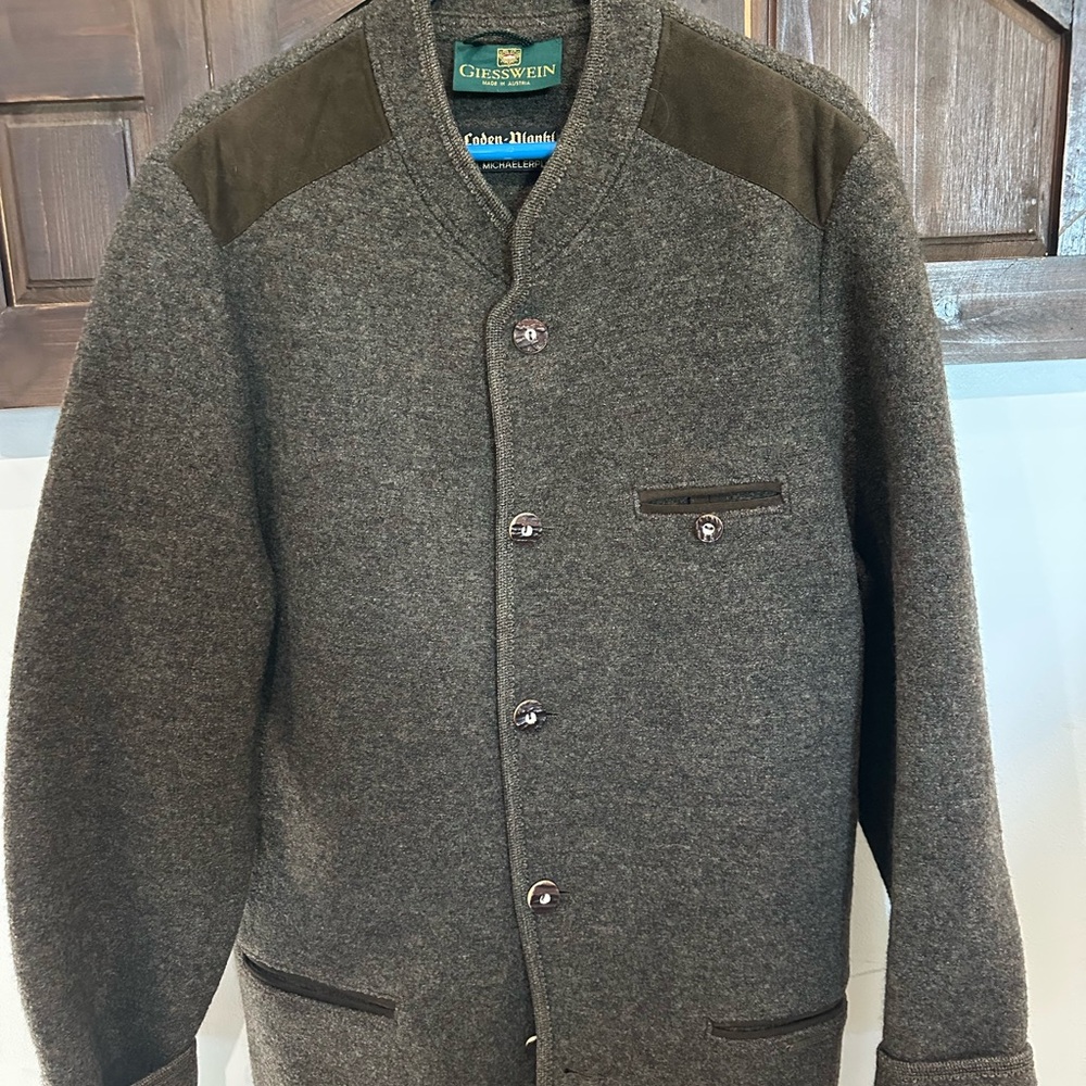Vintage Giesswein Loden-Plankl Austrian Wool Jacket | Made in Austria | Size S